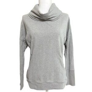 Lululemon PULLOVER IN HEATHERED CORE ULTRA LIGHT GREY SZ 6